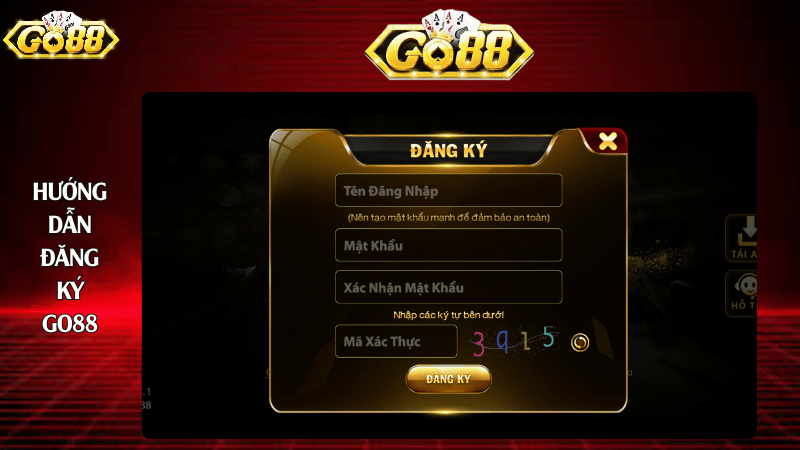 Các Lỗi Khi Đăng Ký Go88